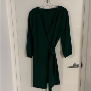 J. Crew Forest Green Dress